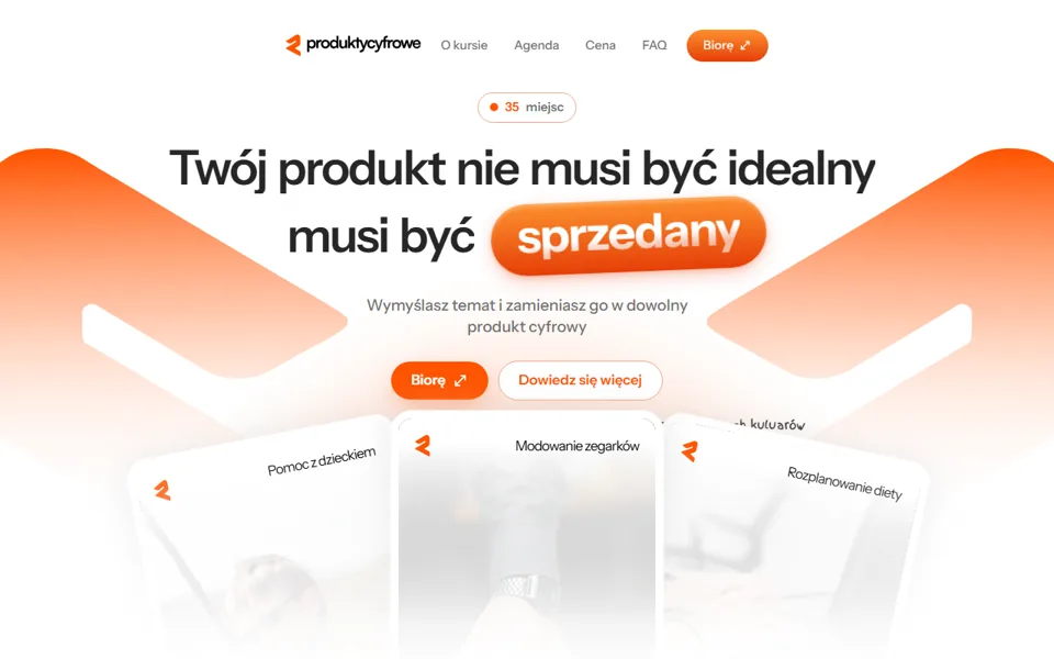 Strona produktycyfrowe.pl